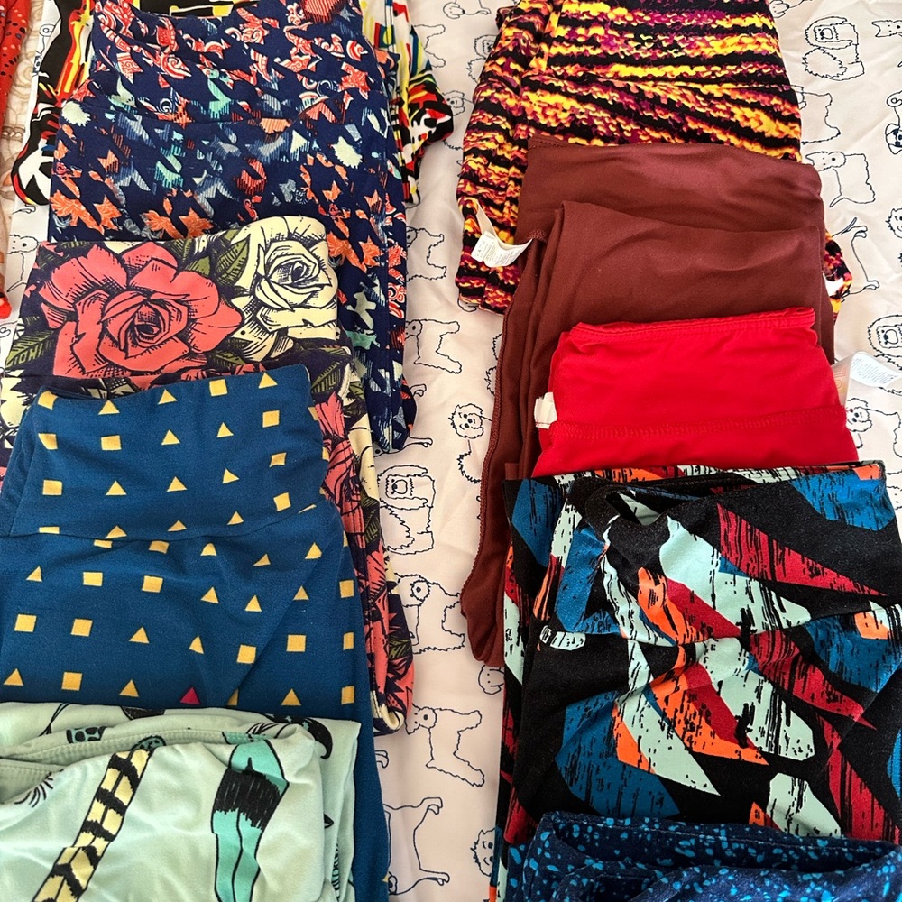 LuLaRoe Leggings Collection “Less Than $2 a pair”